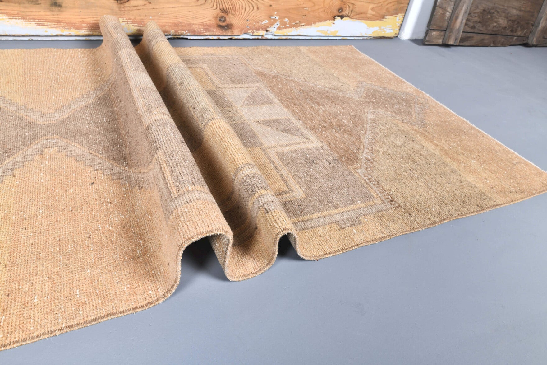 Vintage Orange Runner Rug
