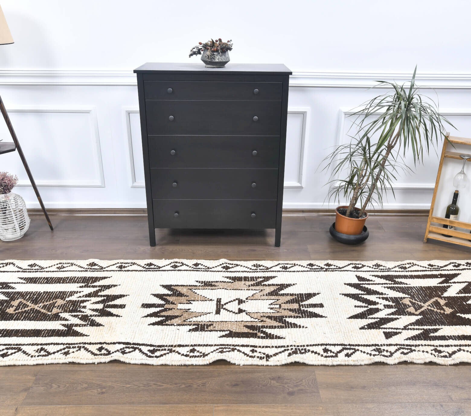 Handmade Vintage Runner Rug