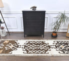 Vintage White Runner Rug
