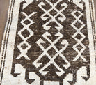 Vintage White Runner Rug