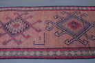 Ikat Design Vintage Runner Rug