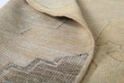Beige Oushak Runner Rug