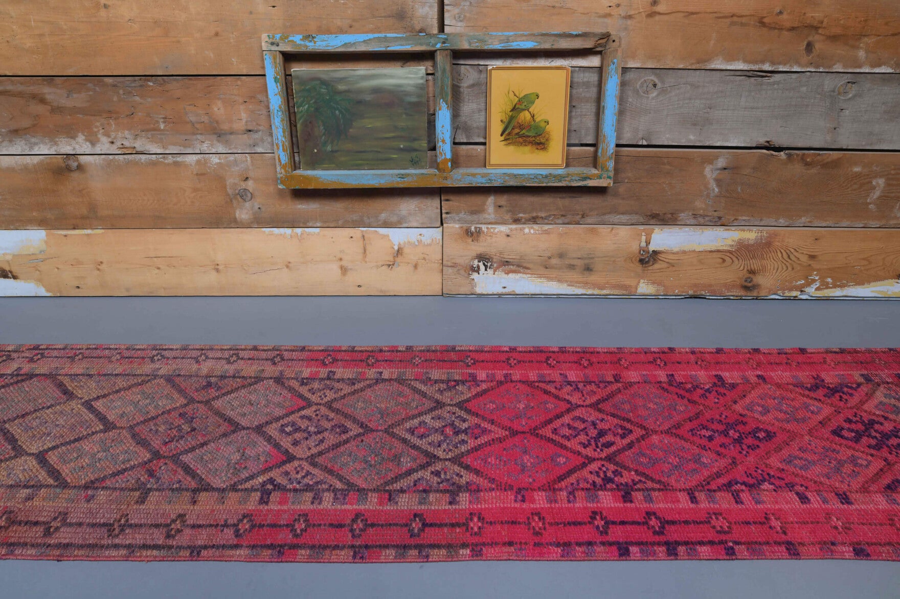 Vintage Herki Runner Rug