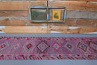 Vintage Hand-Knotted Anatolian Runner Rug