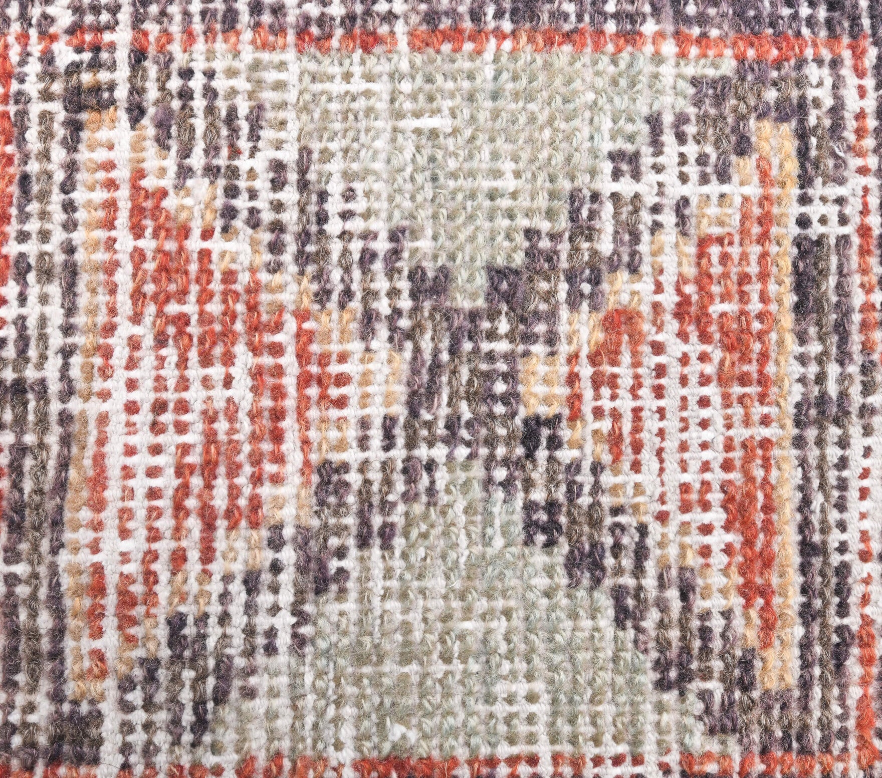 Authentic Anatolian distressed vintage runner rug (1960s) with geometric design – one-of-a-kind at Fame Rugs
