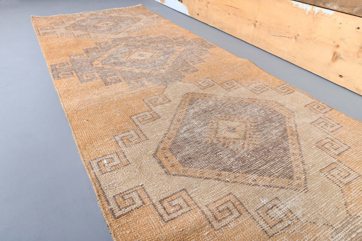 Vintage Orange Runner Rug