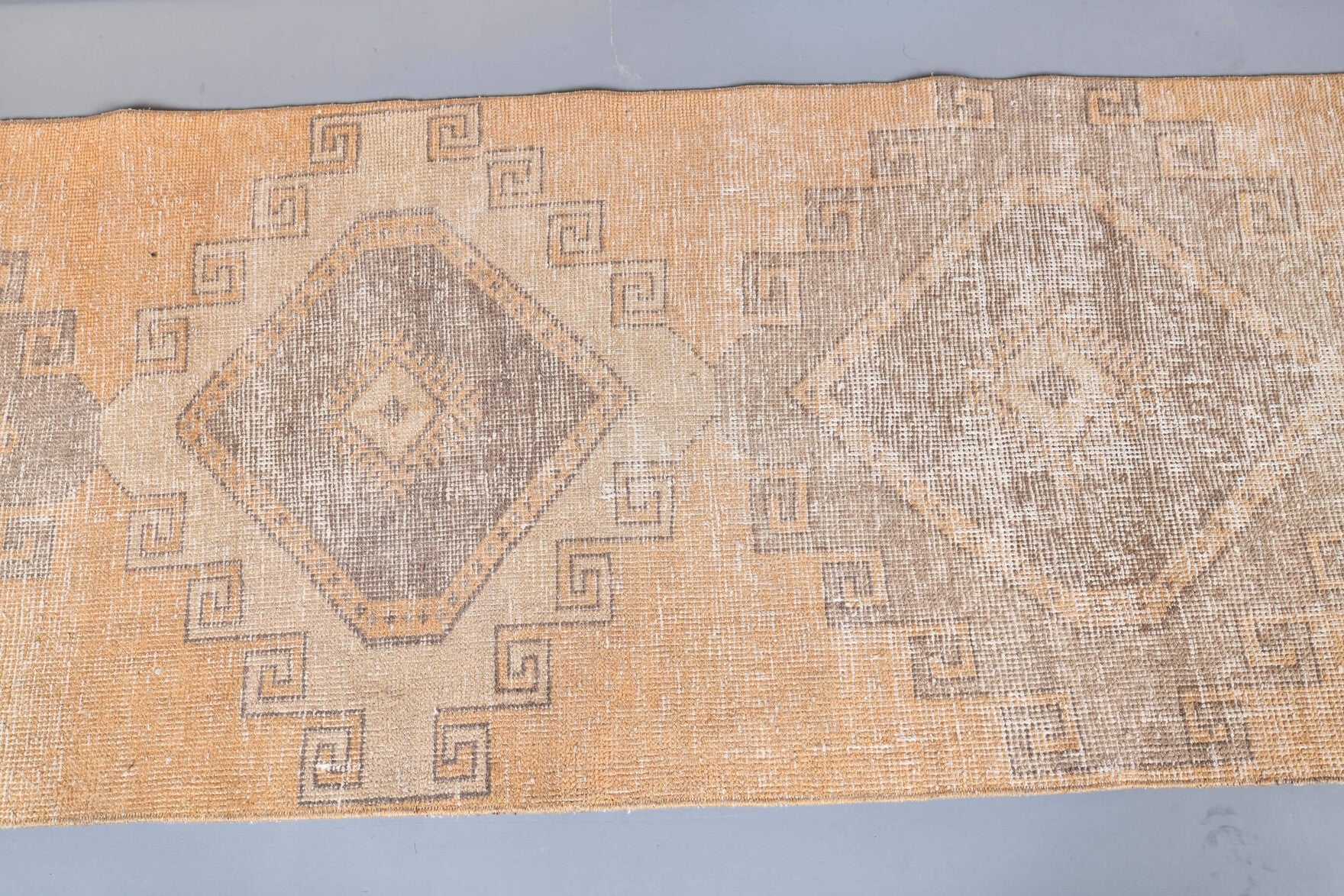 Vintage Orange Runner Rug