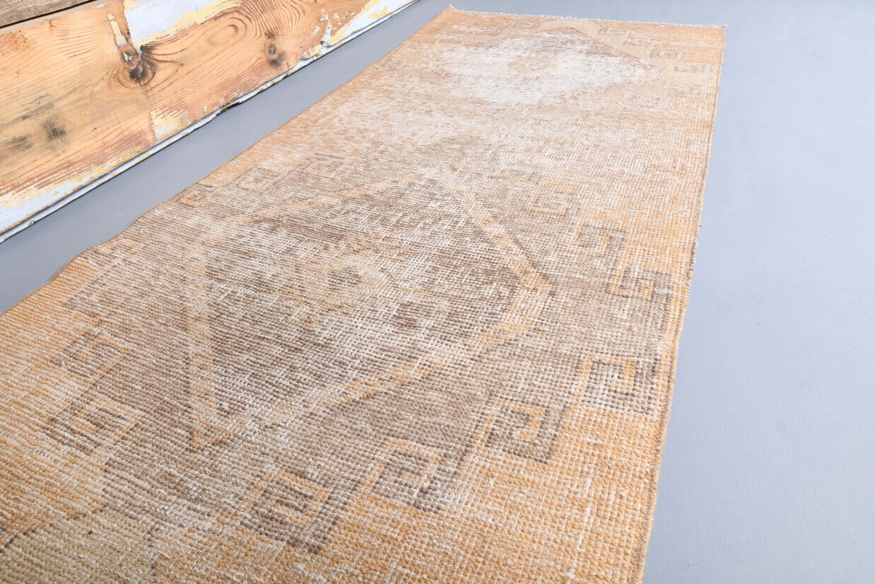 Vintage Orange Runner Rug