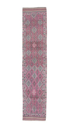 Vintage Purple Runner Rug