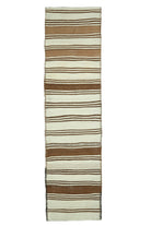 3x12 Wool Vintage Kilim Runner Rug
