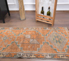 3x12 Wool Vintage Anatolian Runner Rug