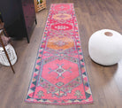 3x12 Wool Vintage Anatolian Runner Rug