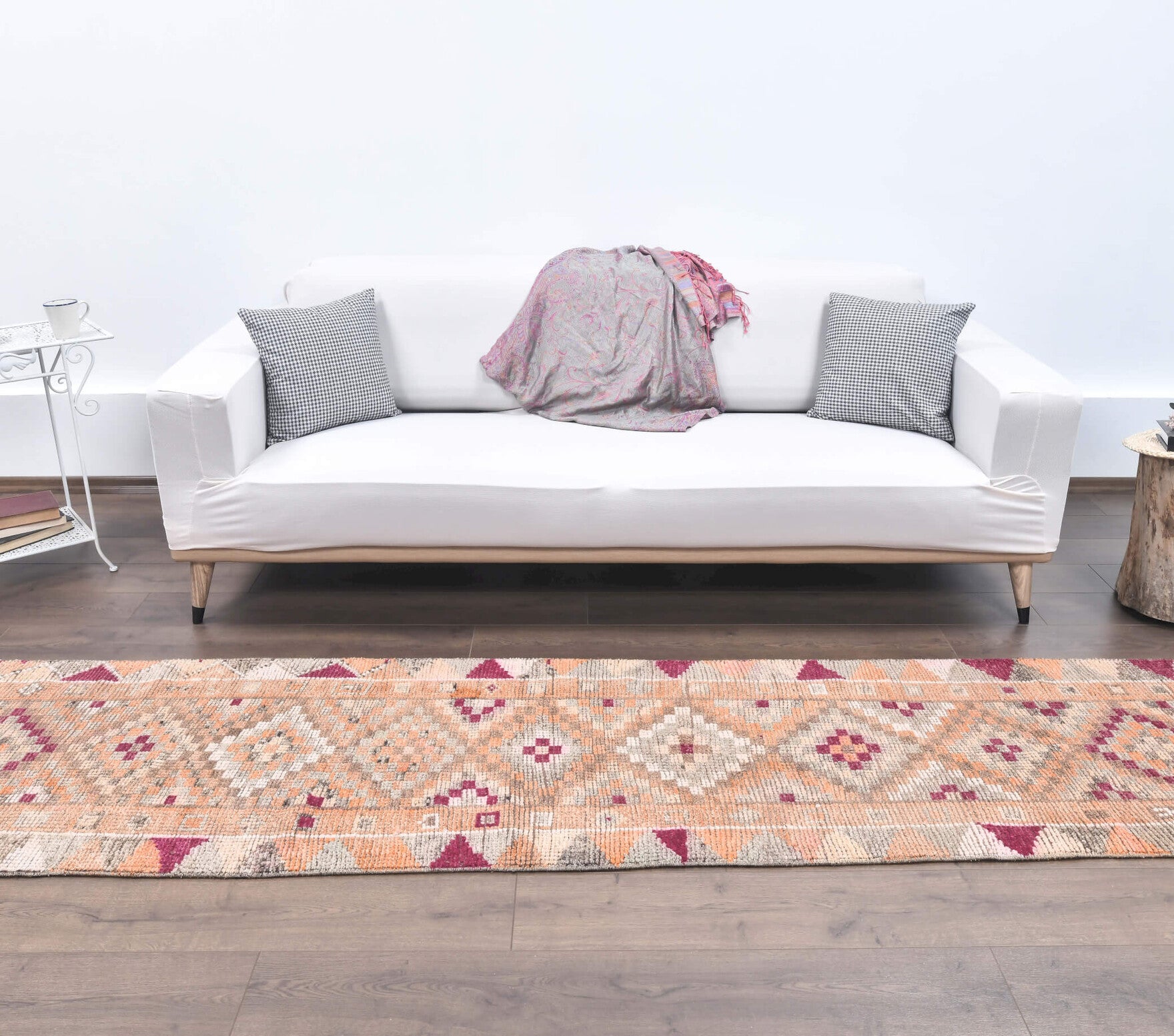 Turkish Vintage Runner Rug