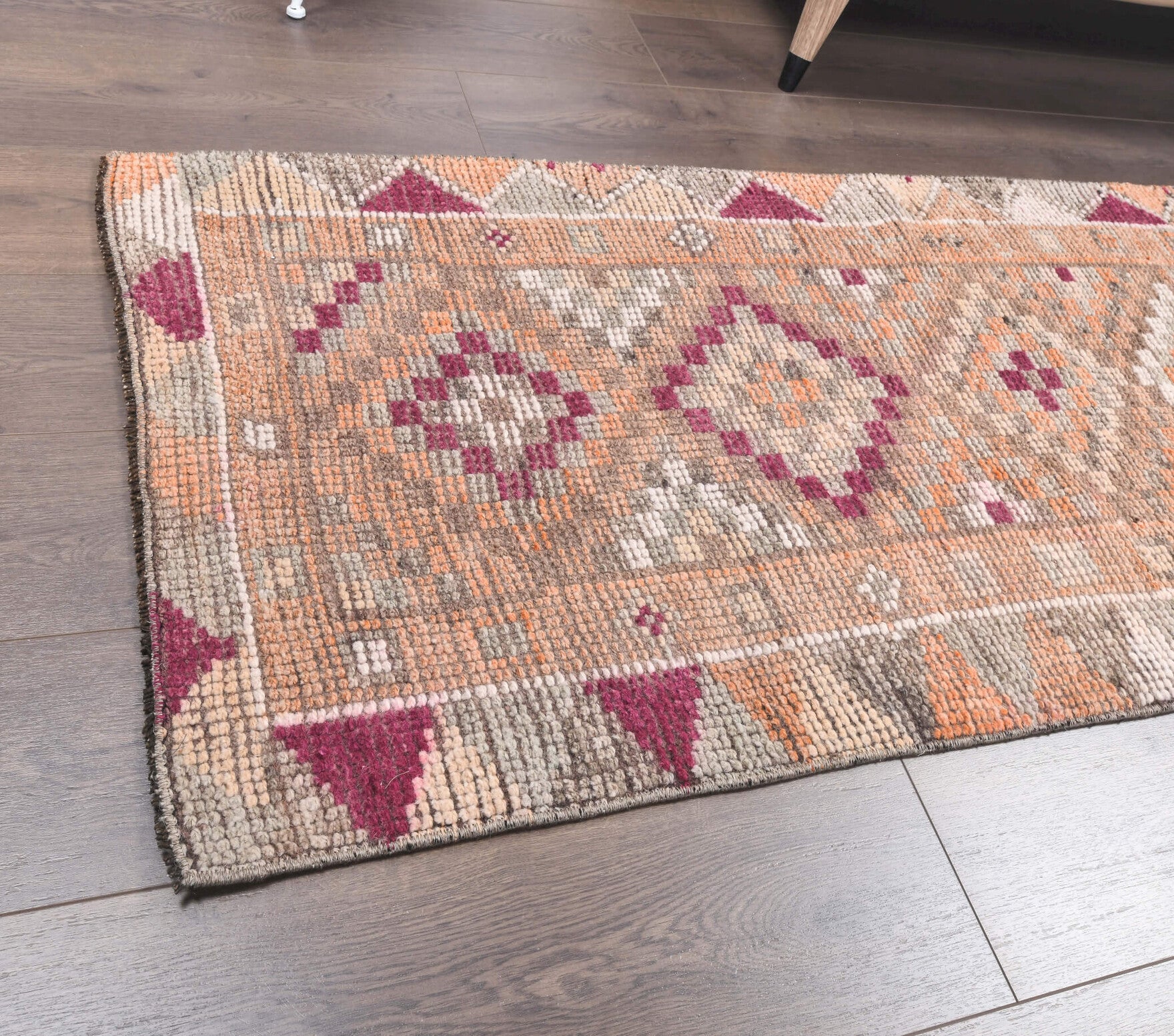 Turkish Vintage Runner Rug
