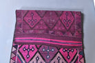 Authentic Anatolian vintage runner rug (1970s) with ikat design – one-of-a-kind at Fame Rugs