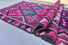 Handmade wool runner from Anatolia, Turkey – Vintage Runner Rug 2'8" x 12'10"
