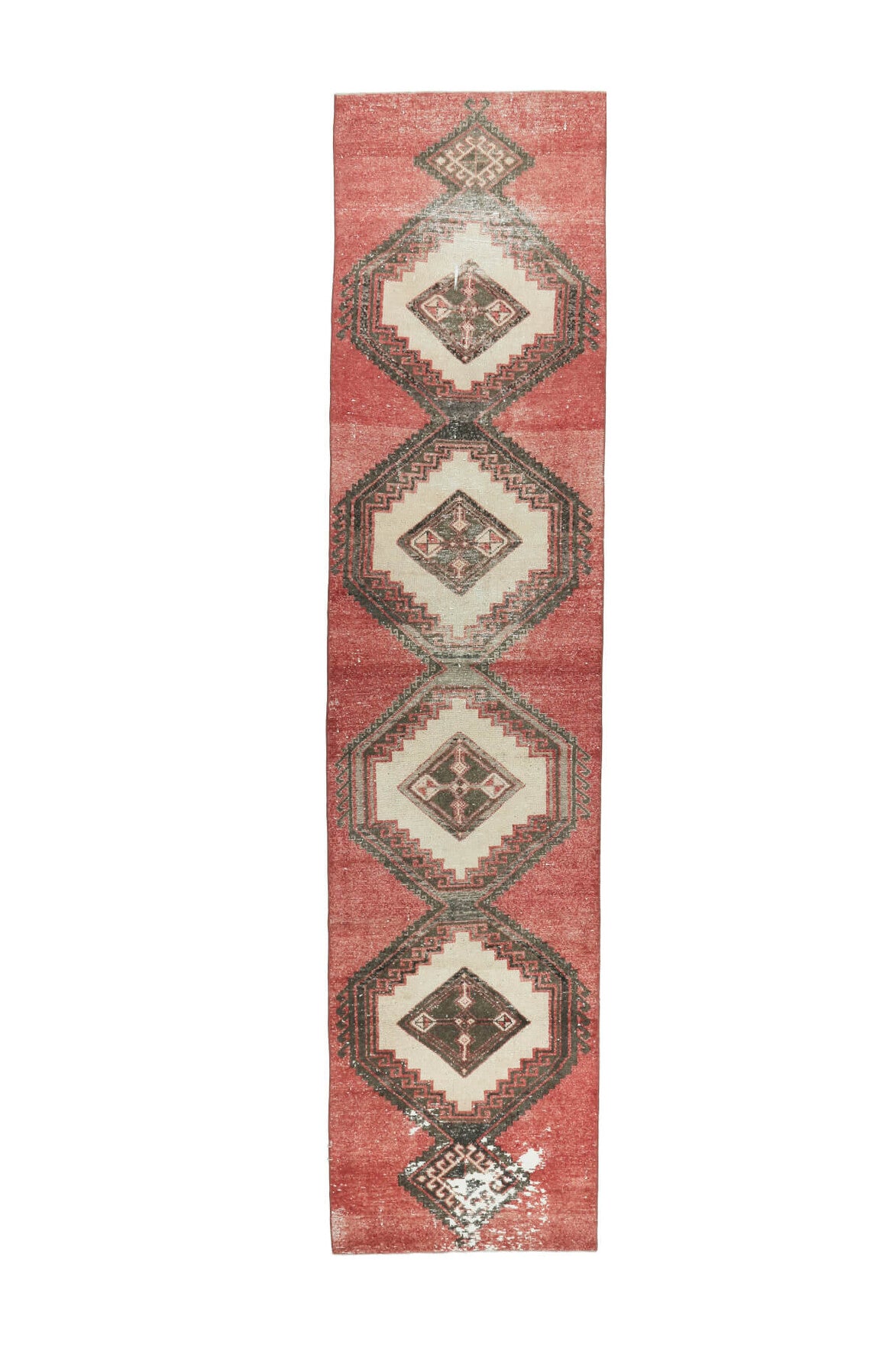 Vintage Red Runner Rug