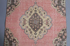 Shabby Decor Oushak Runner Rug