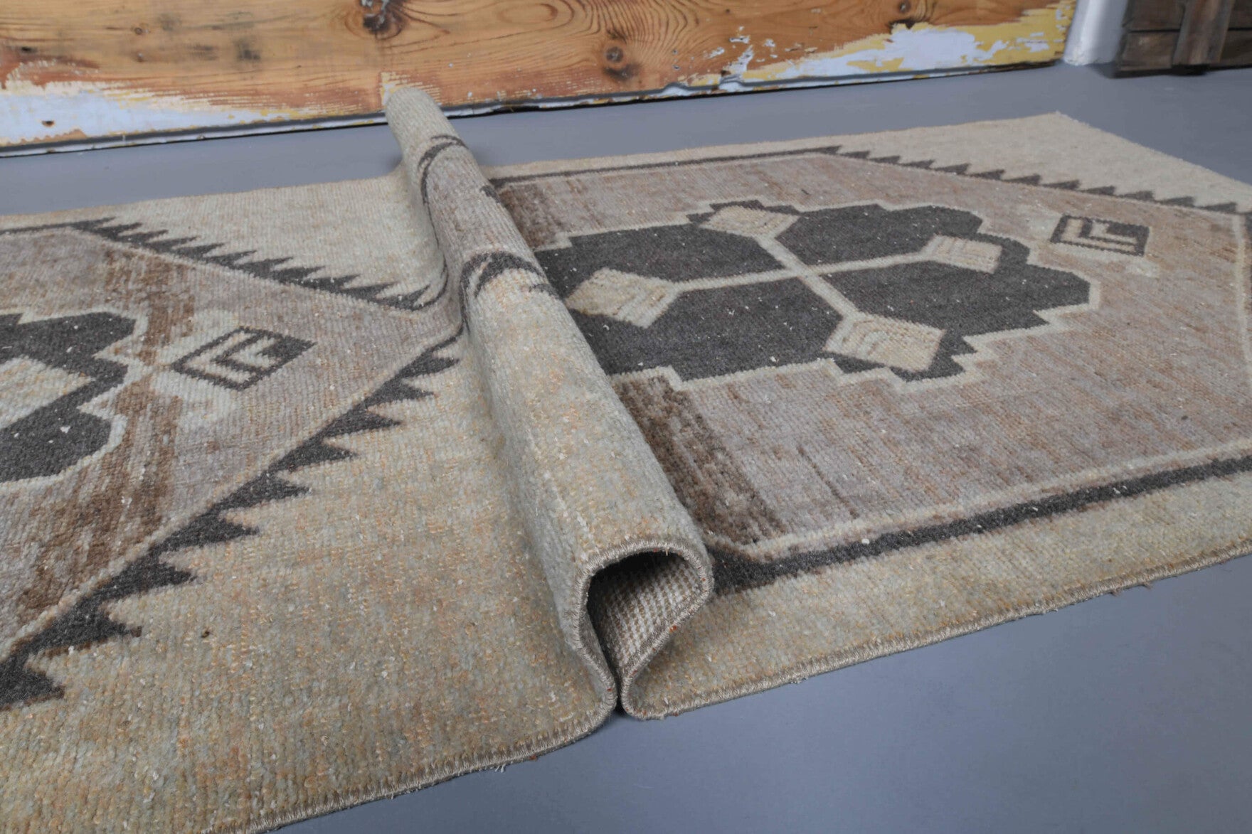Vintage Handmade Runner Rug