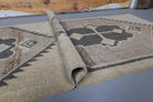 Authentic Anatolian vintage runner rug (1970s) with tribal design – one-of-a-kind at Fame Rugs