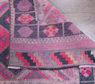 Vintage Hand-Knotted Anatolian Runner Rug