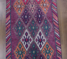 Vintage Hand-Knotted Anatolian Runner Rug