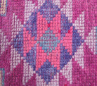 Vintage Hand-Knotted Anatolian Runner Rug