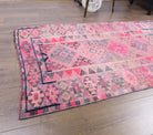 Vintage Anatolian Herki Runner Rug