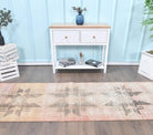 Vintage Soft Pink Runner Rug