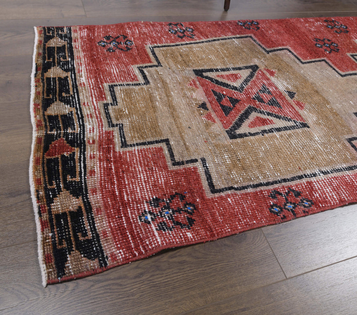 Vintage Pink Runner Rug