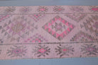 Vintage Pink Runner Rug