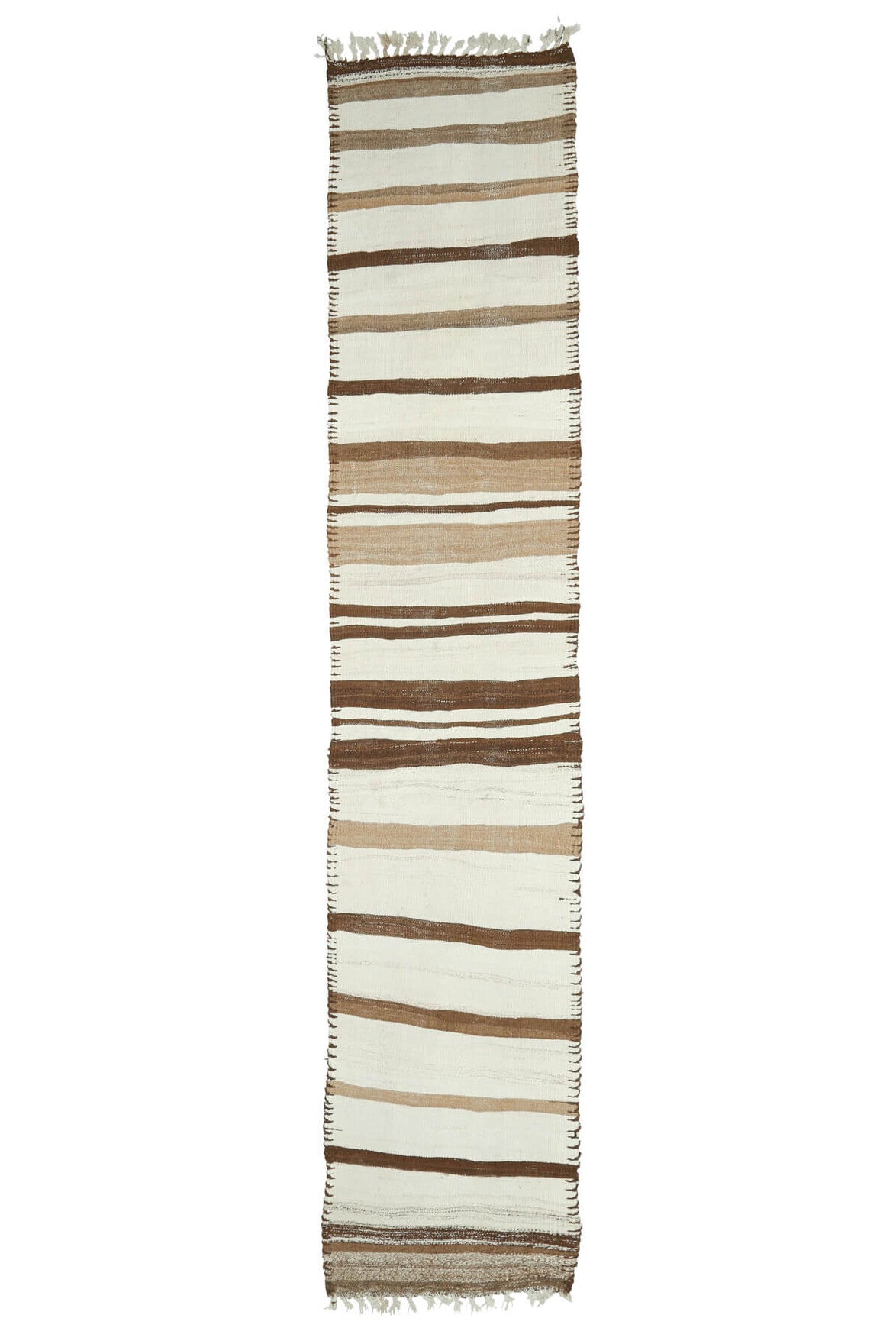 3x14 Wool Vintage Kilim Runner Rug