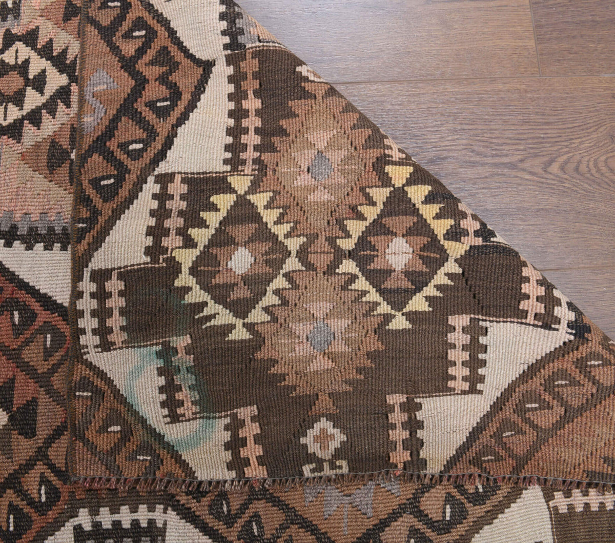 3x14 Wool Vintage Anatolian Runner Rug