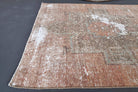 Vintage Orange Oushak Small Rug