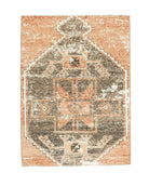 Vintage Oushak Orange Small Rug