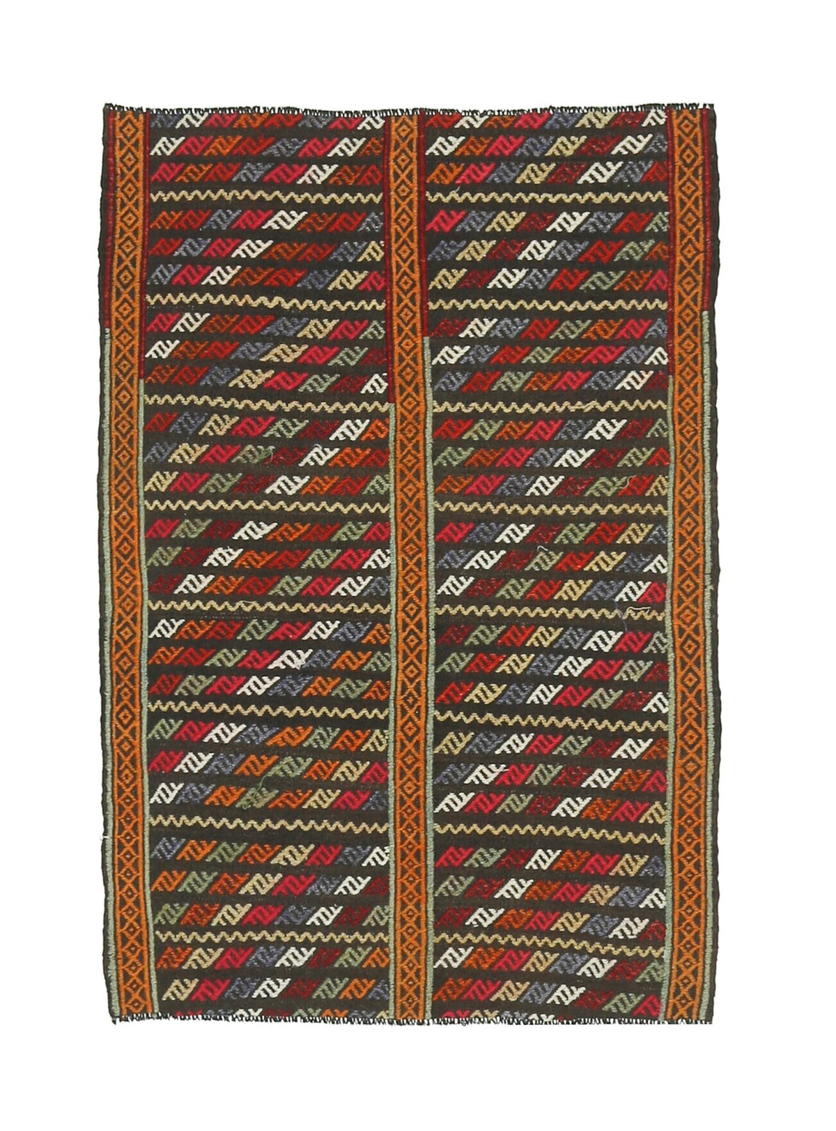 3x4 Vintage Small Kilim Rug