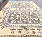 Vintage Orange Small Oushak Rug