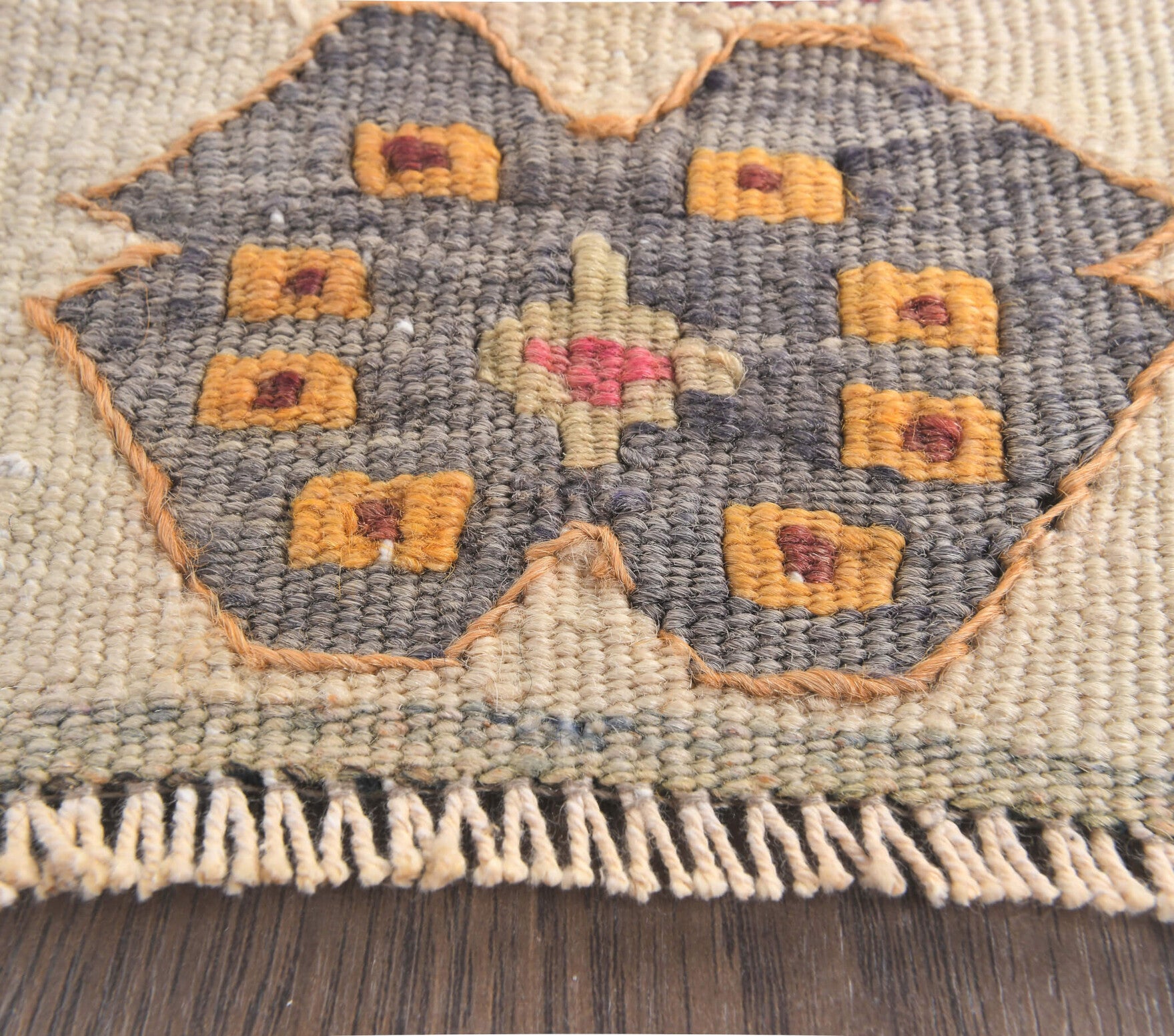 3x5 Vintage Handmade Kilim Small Rug