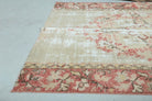3x5 Vintage Handmade Small Brown Hereke Area Rug