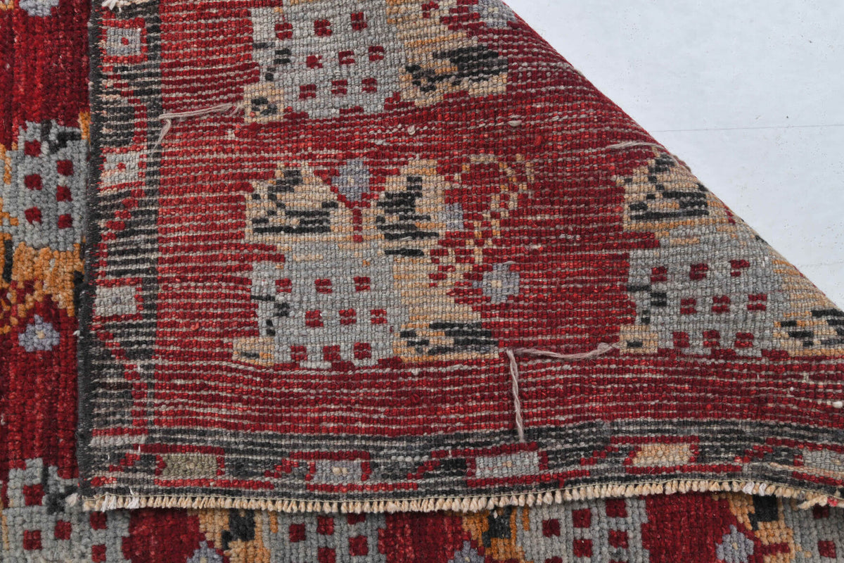 Ikat Design Vintage Anatolian Small Rug