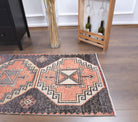 3x6 Handmade Vintage Anatolian Accent Rug