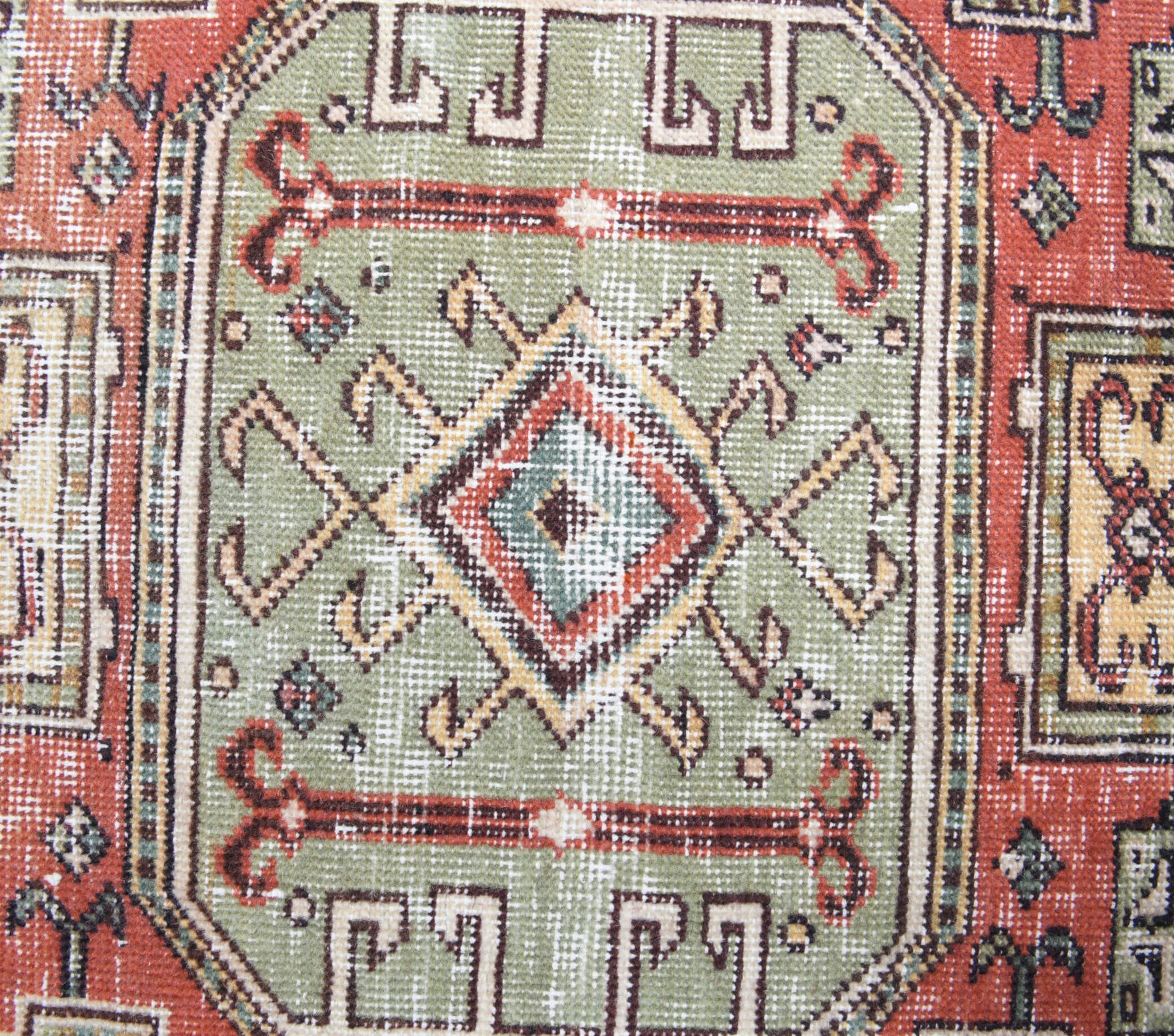 One-of-a-kind 1970s Anatolian vintage area rug in wool, 3'1" x 6'