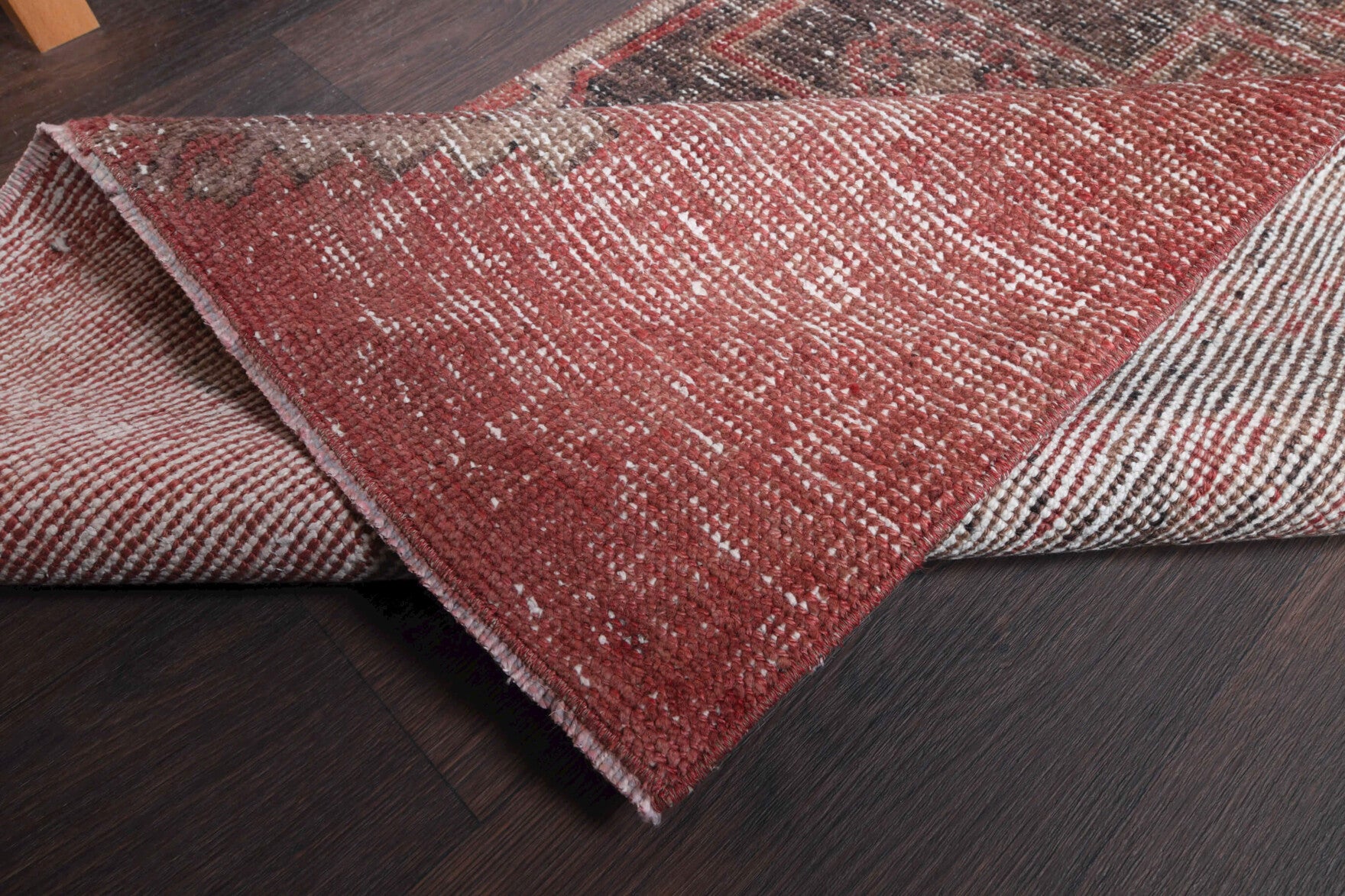83x170 cm vintage Anatolian runner rug – Yesimtac, low pile, wool