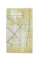 Turkish Vintage Oushak Runner Rug