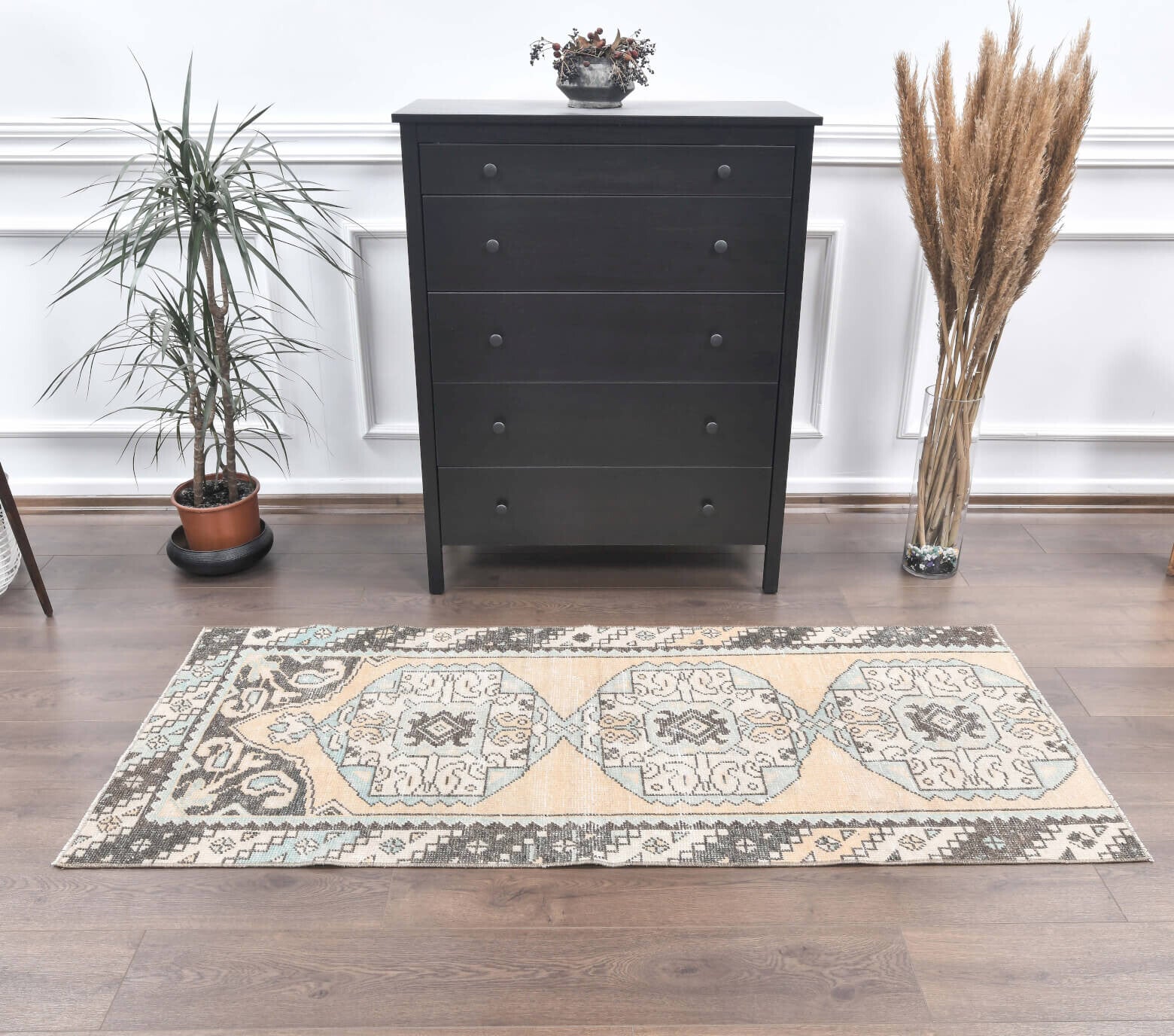 Vintage Anatolian Runner Rug - 24702