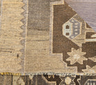 Turkish Vintage Oushak  Runner Rug