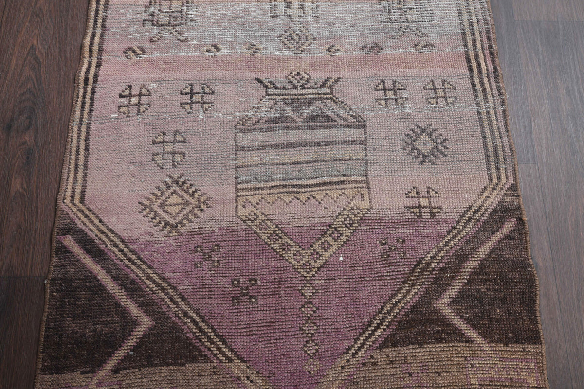 One-of-a-kind 1970s Anatolian vintage runner rug in wool, 2'7" x 6'2"
