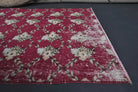 Vintage Kilim Red Runner Rug