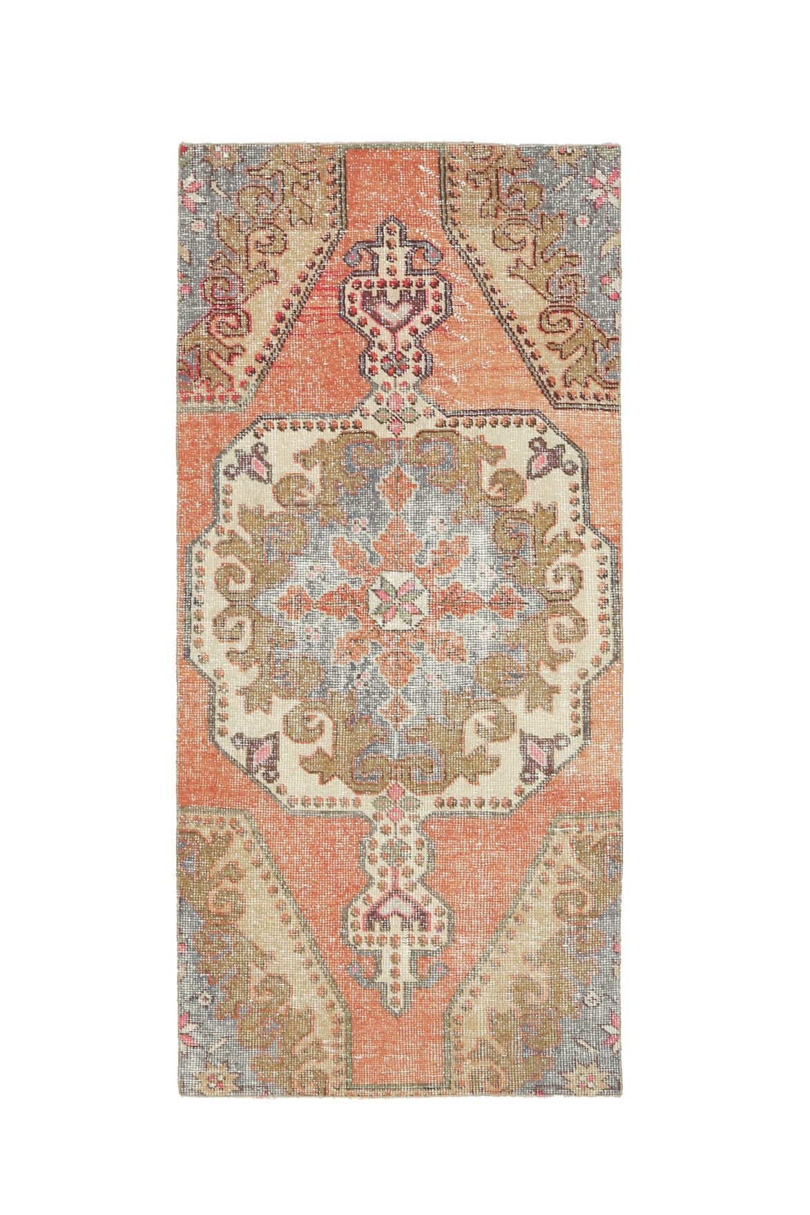 3x7 Handmade Vintage Area Rug