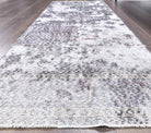 Vintage Gray Anatolian Runner Rug